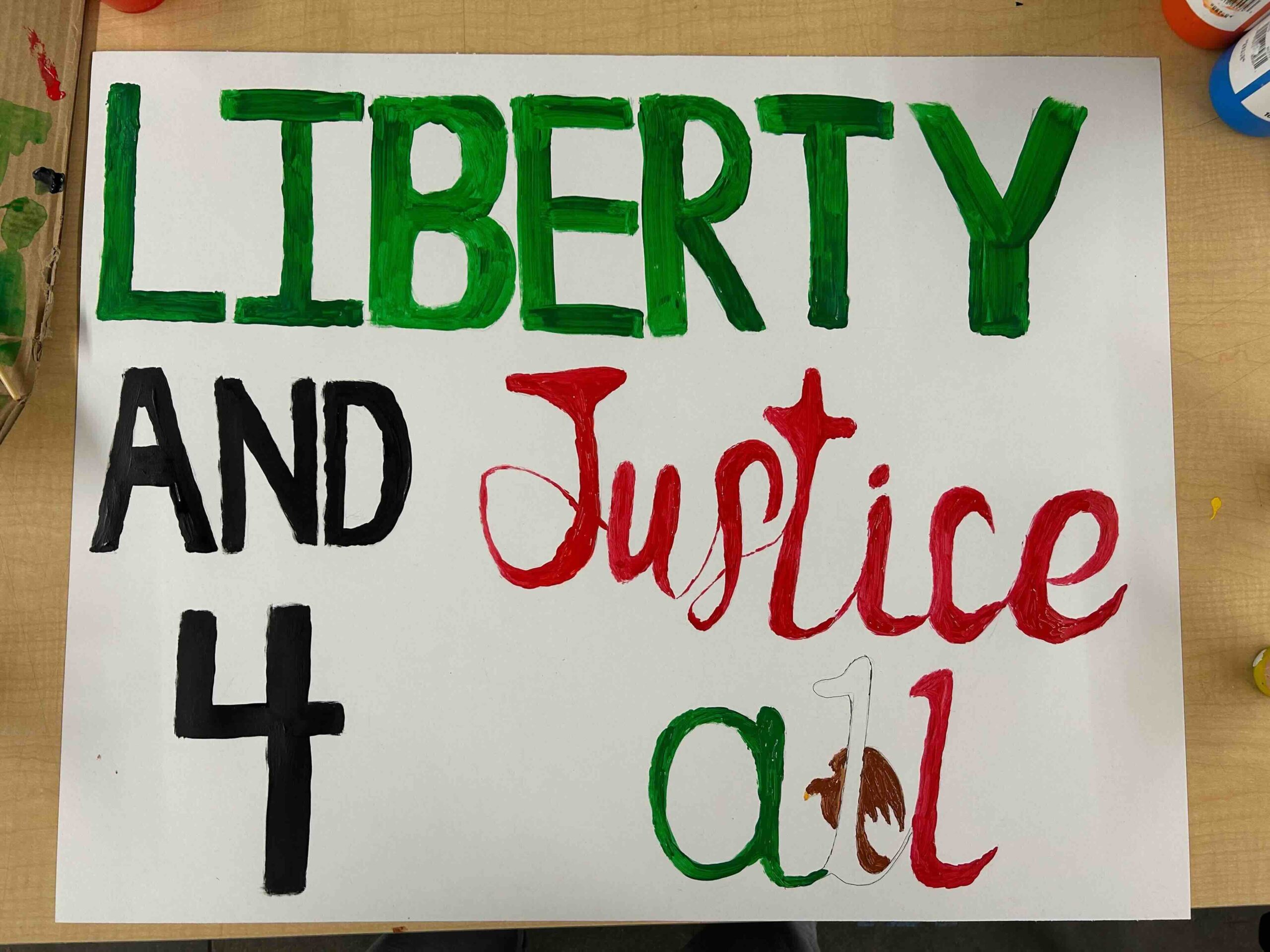 Teen Sign-making Workshop 2